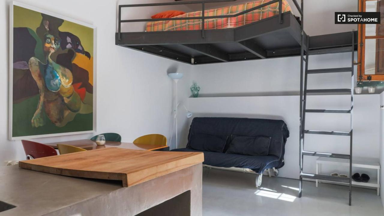Casita Artista En Bello Edificio Barrio Ruzafa Valencia Exterior foto